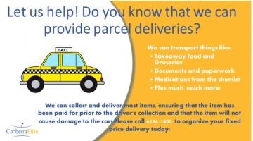 We can collect and deliver your parcels to your door